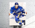 Vladimir Tarasenko St. Louis Blues Sports Art Print, Hockey, Sports Decor – Poster | Canvas Wall Art Print