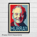 Bill Murray Illustration - Hollywood Comedian Icon Movie Film - Poster | Canvas Wall Art Print
