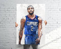 Kawhi Leonard La Clippers Sports Art Print, Basketball, Sports Decor – Poster | Canvas Wall Art Print
