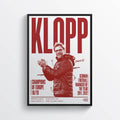 Jurgen Klopp Liverpool Fc Champions League Winners 2019 Lfc Ynwa - Poster | Canvas Wall Art Print