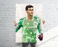 Kepa Arrizabalaga Chelsea F.C. Sports Art Print, Soccer/Football, Sports Decor – Poster | Canvas Wall Art Print