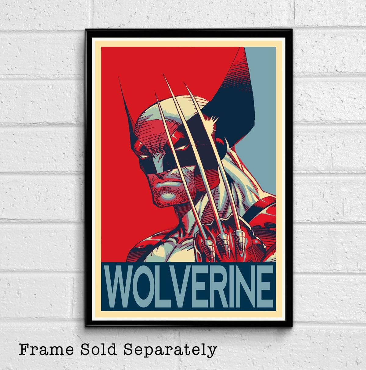 Wolverine Logan Illustration #3 - Xmen Film Movie Superhero Comicbook - Poster | Canvas Wall Art Print