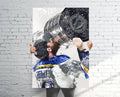 Ryan O'Reilly Stanley Cup St. Louis Blues Sports Art Print, Hockey, Sports Decor – Poster | Canvas Wall Art Print