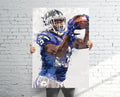 T.Y. Hilton Indianapolis Colts Sports Art Print, Football, Sports Decor – Poster | Canvas Wall Art Print