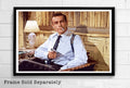 007 James Bond Sean Connery Illustration #11 - British Spy Film Movie - Poster | Canvas Wall Art Print