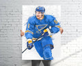 Colton Parayko St. Louis Blues Sports Art Print, Hockey Fan, Sports Decor – Poster | Canvas Wall Art Print