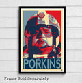 Star Wars Porkins Rebel Pilot Illustration - Film Movie - Poster | Canvas Wall Art Print