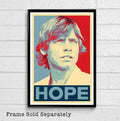 Luke Skywalker From Star Wars Illustration #2 - Sci-Fi Movie Film - Poster | Canvas Wall Art Print