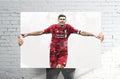 Steven Gerrard Liverpool Sports Art Print, Soccer/Football, Sports Decor – Poster | Canvas Wall Art Print