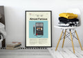 Almost Famous Mid-Century Modern Inspired Print - Poster | Canvas Wall Art Print