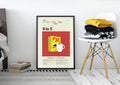 9 To 5 Mid-Century Modern Inspired Print - Poster | Canvas Wall Art Print