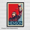 Jim Henson And Kermit Illustration #2 - Muppets Sesame Street - Poster | Canvas Wall Art Print