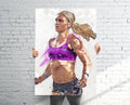 Katrin Davidsdottir Crossfit Sports Art Print, Crossfit, Sports Decor – Poster | Canvas Wall Art Print