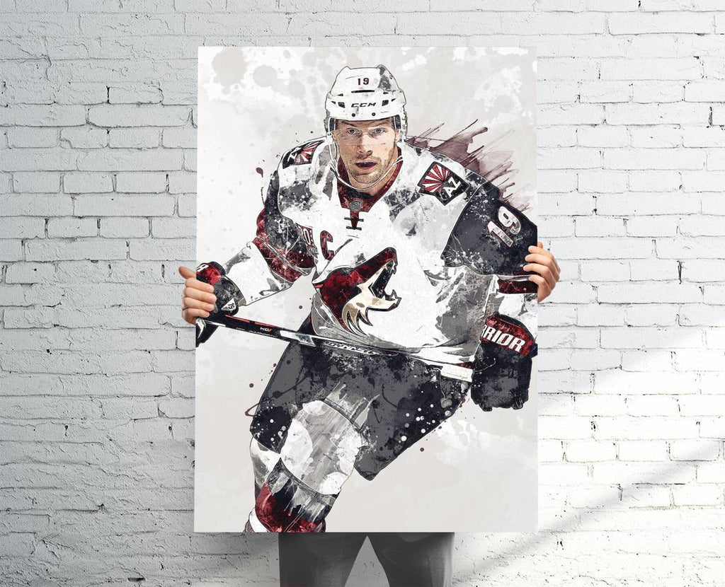 Shane Doan Arizona Coyotes Sports Art Print, Hockey, Sports Decor – Poster | Canvas Wall Art Print