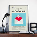 You'Ve Got Mail Mid-Century Modern Inspired Print - Poster | Canvas Wall Art Print