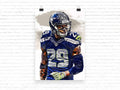 Earl Thomas Print Earl Thomas Baltimore Ravens - Poster | Canvas Wall Art Print