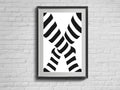 Socks Wall Art. Minimalist Print. Scandinavian Decor. Modern Home. Living Room Picture. - Poster | Canvas Wall Art Print