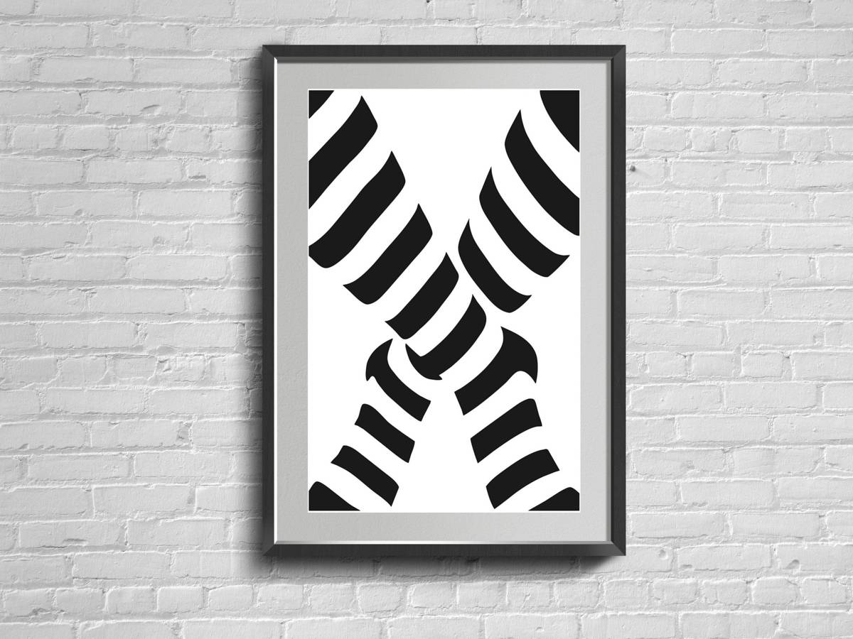 Socks Wall Art. Minimalist Print. Scandinavian Decor. Modern Home. Living Room Picture. - Poster | Canvas Wall Art Print