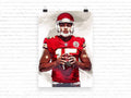 Patrick Mahomes Print Patrick Mahomes Kansas City Chiefs Art Print - Poster | Canvas Wall Art Print