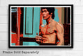 Bruce Lee Illustration #2 - Martial Artist Actor Movie Icon Celebrity Legend - Poster | Canvas Wall Art Print