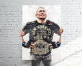 Georges St-Pierre 'Gsp' Ufc Champion Sports Art Print, Ufc Mma Fan, Sports Decor – Poster | Canvas Wall Art Print