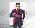 Lionel Messi Barcelona - Canvas Print, Sports Art Print, Soccer/Football, Sports Decor – Poster | Canvas Wall Art Print