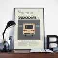 Spaceballs Mid-Century Modern Inspired Print - Poster | Canvas Wall Art Print