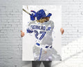 Vladimir Guerrero Jr Toronto Blue Jays Sports Art, Baseball, Kids Sports Decor, Birthday Gift – Poster | Canvas Wall Art Print