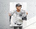 Aaron Judge New York Yankees Sports Art Decor, Baseball, Kids Room, Man Cave, Birthday Gift – Poster | Canvas Wall Art Print