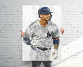 Gleyber Torres New York Yankees Sports Art Decor, Baseball, Kids Room, Man Cave, Birthday Gift – Poster | Canvas Wall Art Print