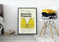 Bohemian Rhapsody Mid-Century Modern Inspired Print - Poster | Canvas Wall Art Print