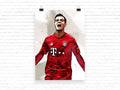 Philippe Coutinho Coutinho Print Fc Bayern Munich Wall Art - Poster | Canvas Wall Art Print
