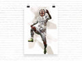 Luka Modric Modric Print Real Madrid Wall Art - Poster | Canvas Wall Art Print