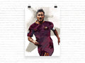 Francesco Totti Print Francesco Totti As Roma - Poster | Canvas Wall Art Print