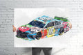 Kyle Busch #18 Toyota Nascar 2019 - Canvas Print, Sports Art, Nascar Racing, Sports Decor – Poster | Canvas Wall Art Print