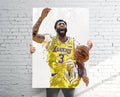 Anthony Davis Los Angeles Lakers - Canvas Print, Sports Art Print, Basketball, Sports Decor – Poster | Canvas Wall Art Print