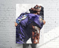 Ray Lewis Baltimore Ravens - Canvas Print, Sports Art Print, Football, Sports Decor – Poster | Canvas Wall Art Print