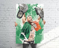 Conor Mcgregor Ufc Double Champion Sports Art Print, Ufc Mma, Sports Decor – Poster | Canvas Wall Art Print