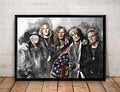 Aerosmith Print Aerosmith Wall Art - Poster | Canvas Wall Art Print