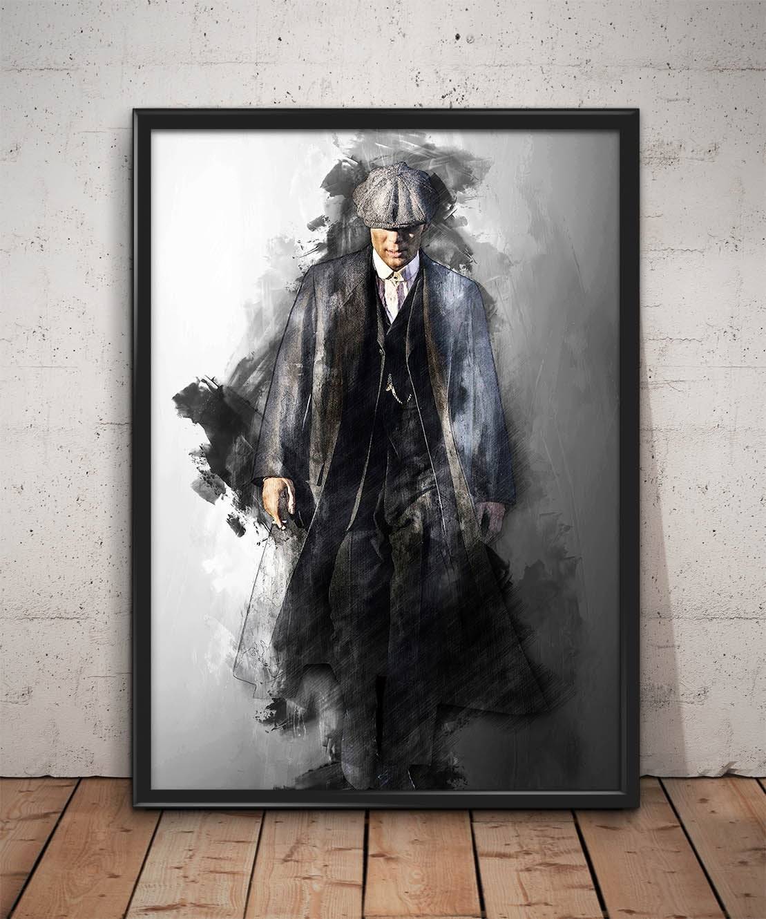 Thomas Shelby Print Thomas Shelby Wall Art - Poster | Canvas Wall Art Print
