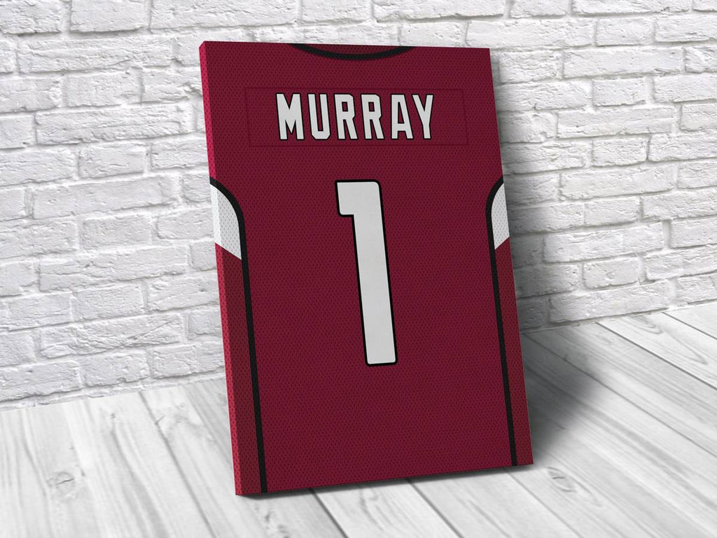 Arizona Cardinals Personalized Jersey Sports Art Print, Basketball Shirt, Sports Decor – Poster | Canvas Wall Art Print