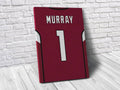 Arizona Cardinals Personalized Jersey Sports Art Print, Basketball Shirt, Sports Decor – Poster | Canvas Wall Art Print