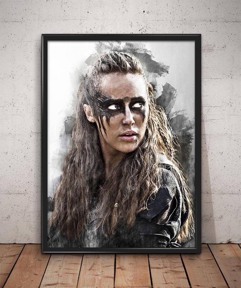 Lexa Print Lexa The 100 Wall Art - Poster | Canvas Wall Art Print