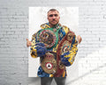 Vasyl Lomachenko Boxing Champion Sports Art Print, Boxing Fan, Sports Decor – Poster | Canvas Wall Art Print