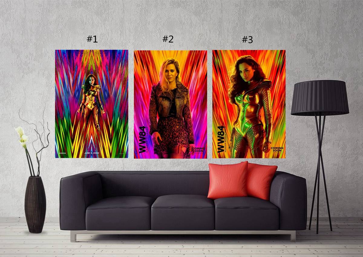 Wonder Woman Movie Art - Poster | Canvas Wall Art Print