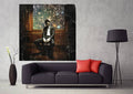 Kid Cudi Man On The Moon Vol 2 Legend Of Mr Rager Album Art - Poster | Canvas Wall Art Print