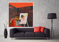Kodak Black Painting Pictures Music Album Art - Poster | Canvas Wall Art Print