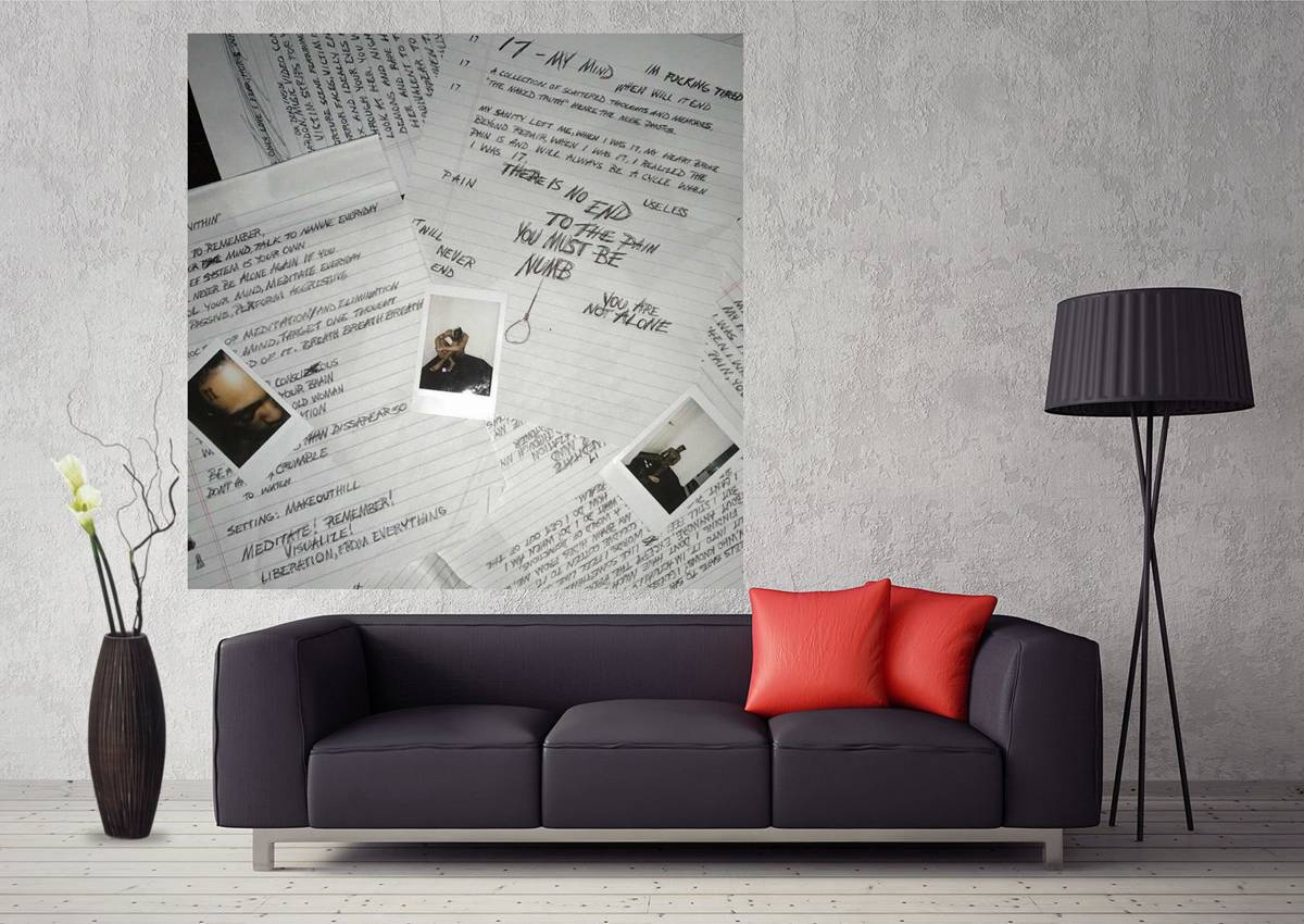 Xxxtentacion 17 Music Album Cover Art - Poster | Canvas Wall Art Print