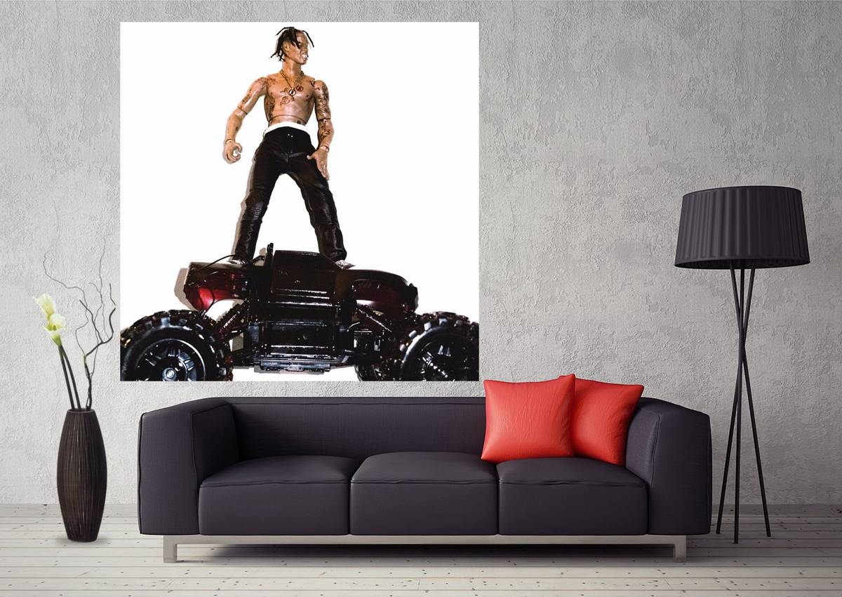 Travis Scott Rodeo Art - Poster | Canvas Wall Art Print