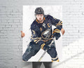 Jack Eichel Buffalo Sabres Sports Art Print, Hockey, Sports Decor – Poster | Canvas Wall Art Print